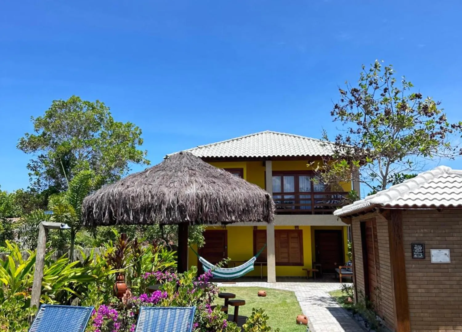 Dom wakacyjny Willa Flat Casa Estrela Luz Aldeia Xando Porto Seguro Brazylia